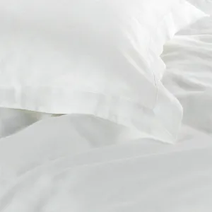 Abbotson White Linen Tailored Pillowcase by Sheridan