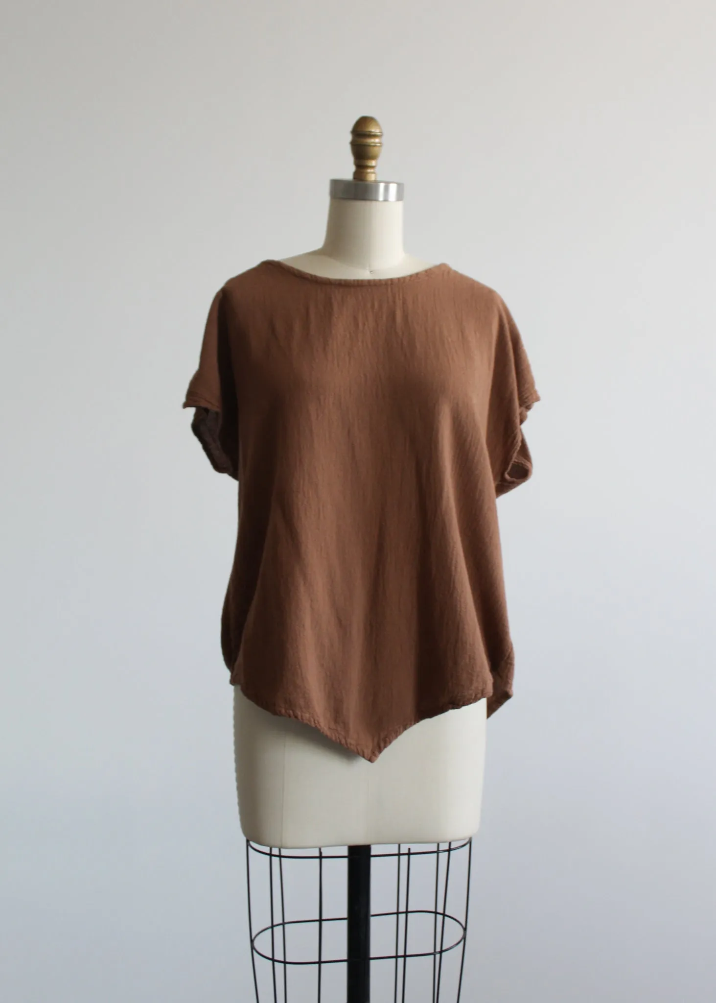 acorn cotton gauze tee