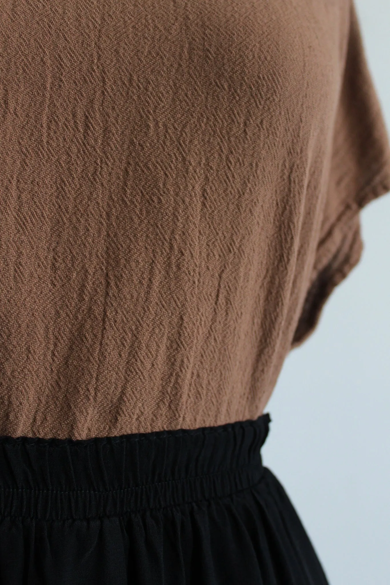 acorn cotton gauze tee