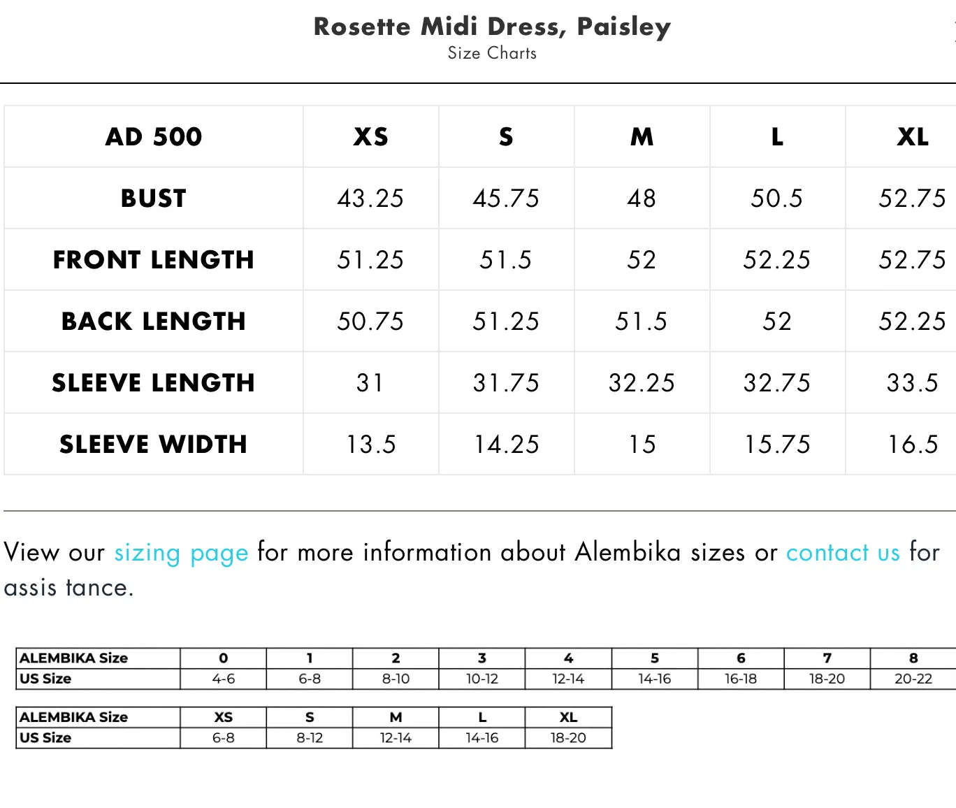 AD500M Rosette Midi Paisley Dress