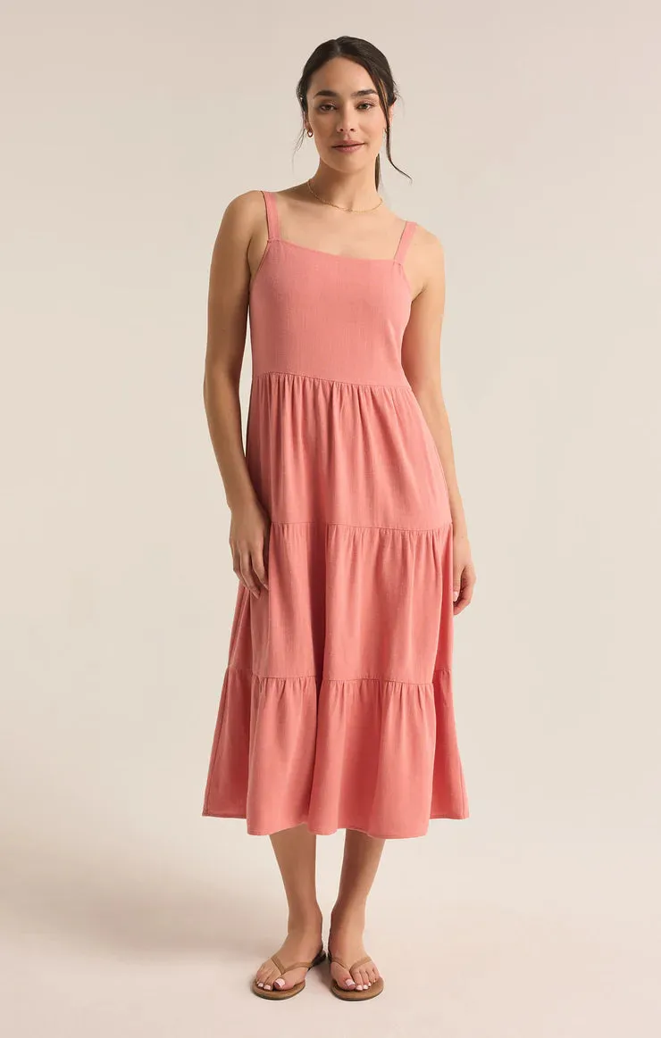 Anna Linen Midi Dress