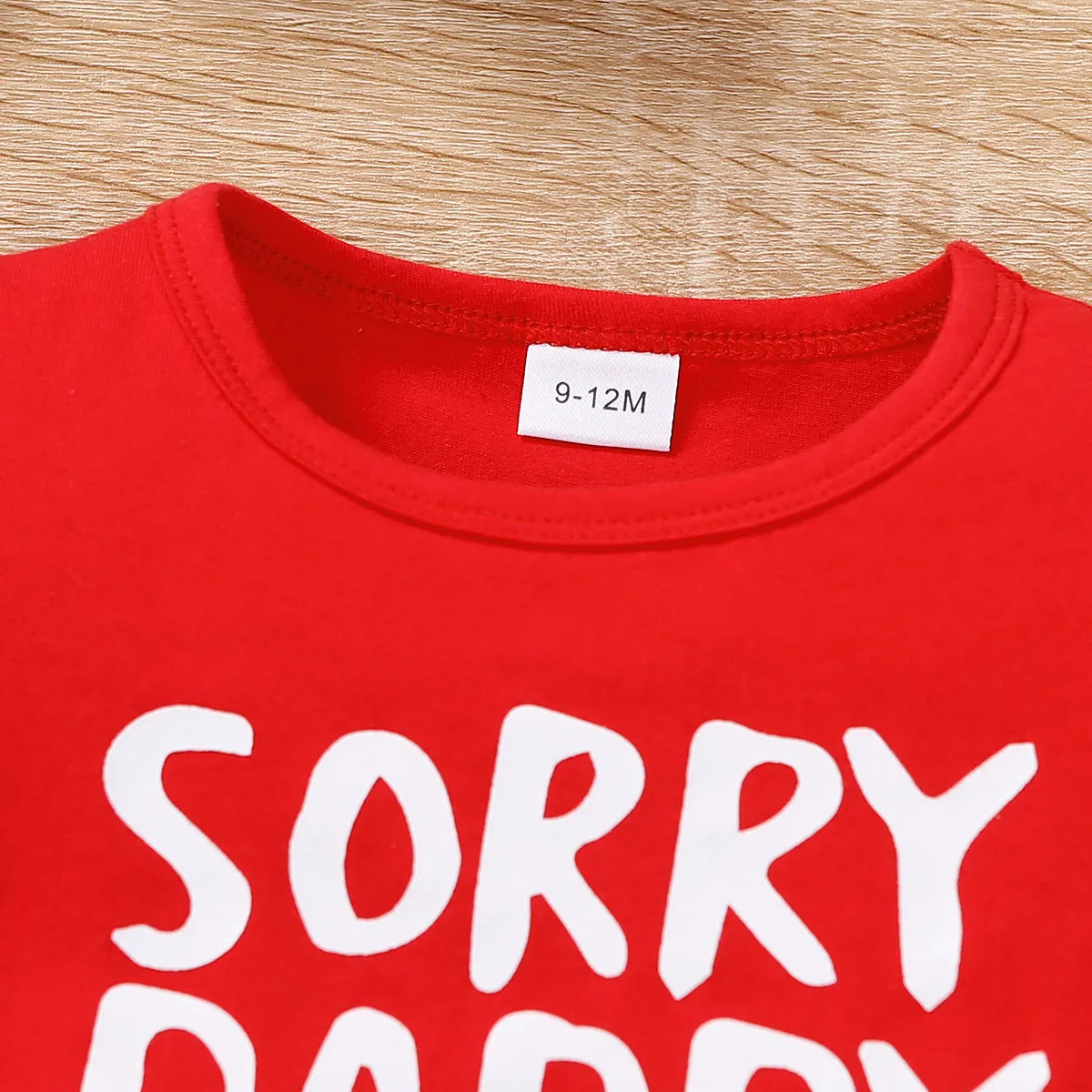 Baby Boy/Girl 95% Cotton Short-sleeve Letter Print Tee