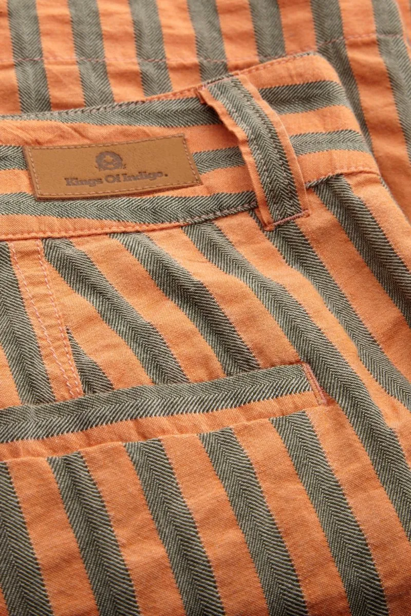 Bangja Seersucker Shorts | Cinnabar