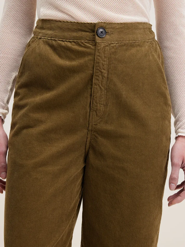 Bellerose Pasop Cord Trousers in Military