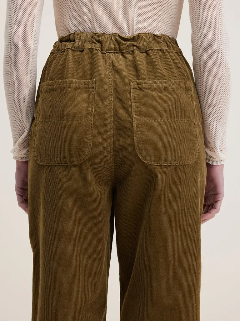 Bellerose Pasop Cord Trousers in Military