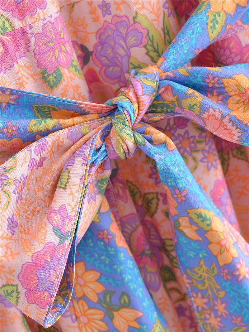 Boho Maxi Dress - Sundress - Sierra Sea Rose - Bohemian Style - Flowy Summer Dress