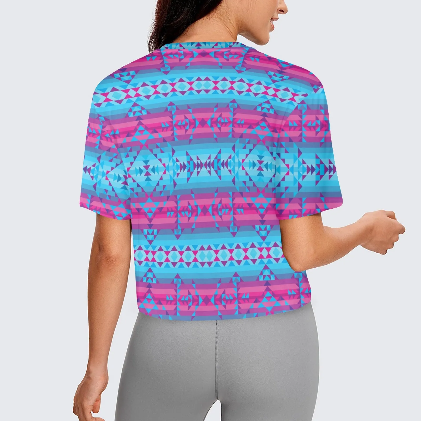 Cool Frost Women's Cropped T-shirt