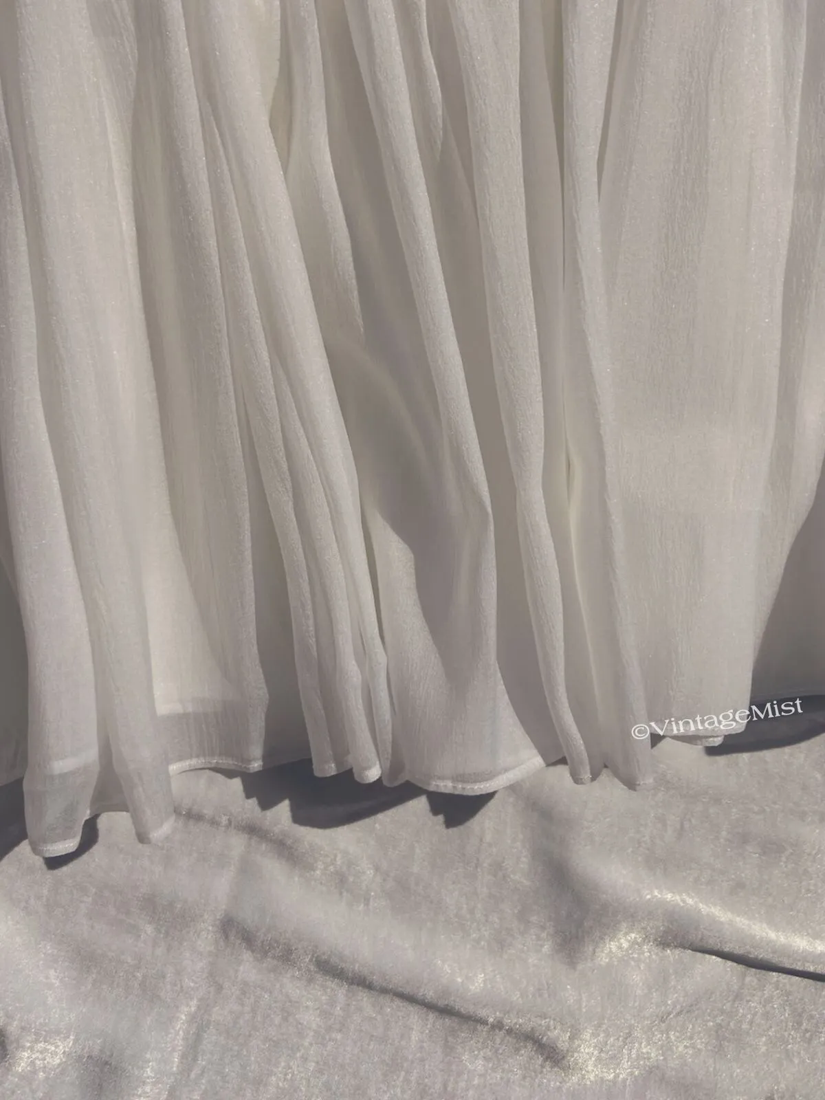 Coquette Core Pleated Maxi Skirt With Bow