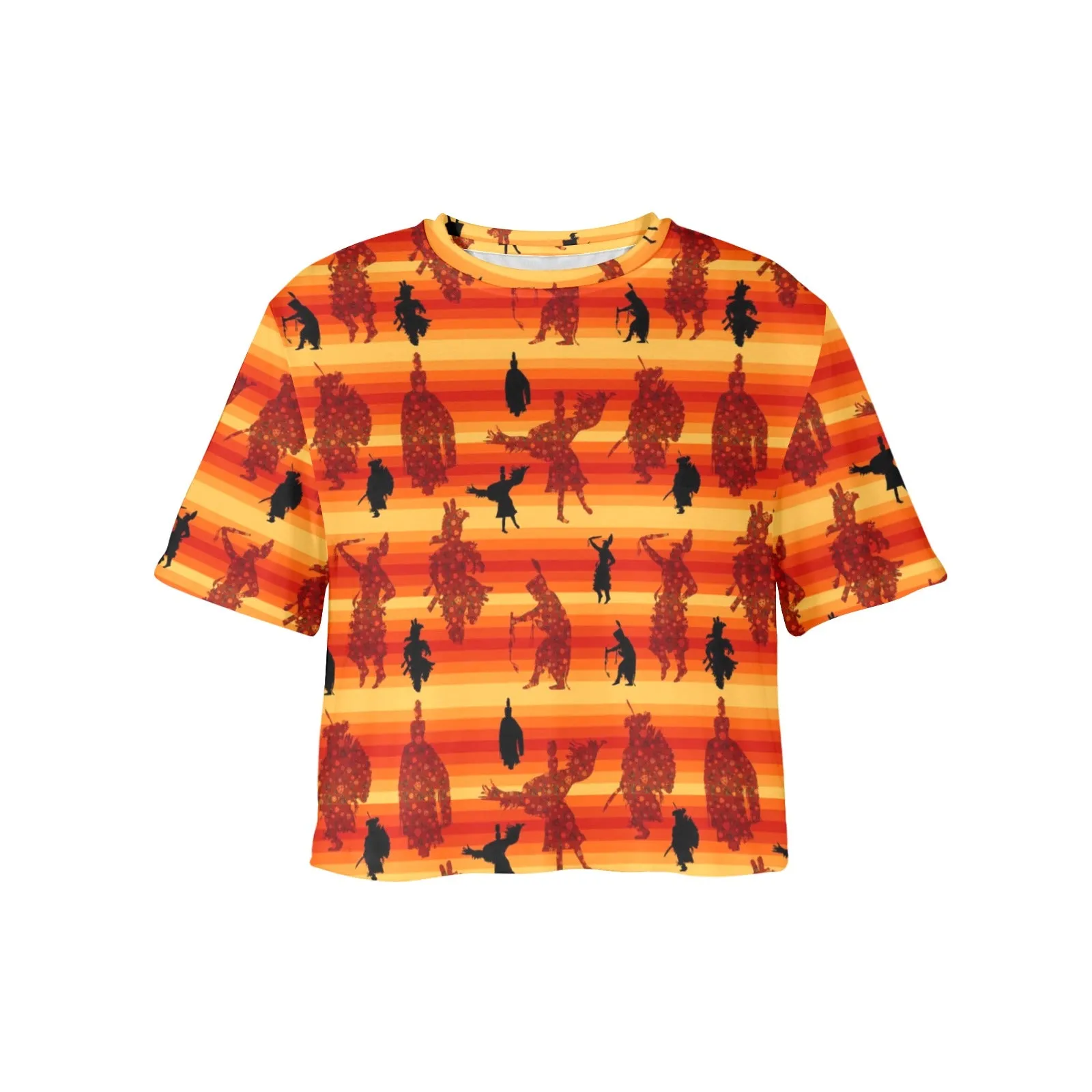 Dancers Brown Women's Cropped T-shirt
