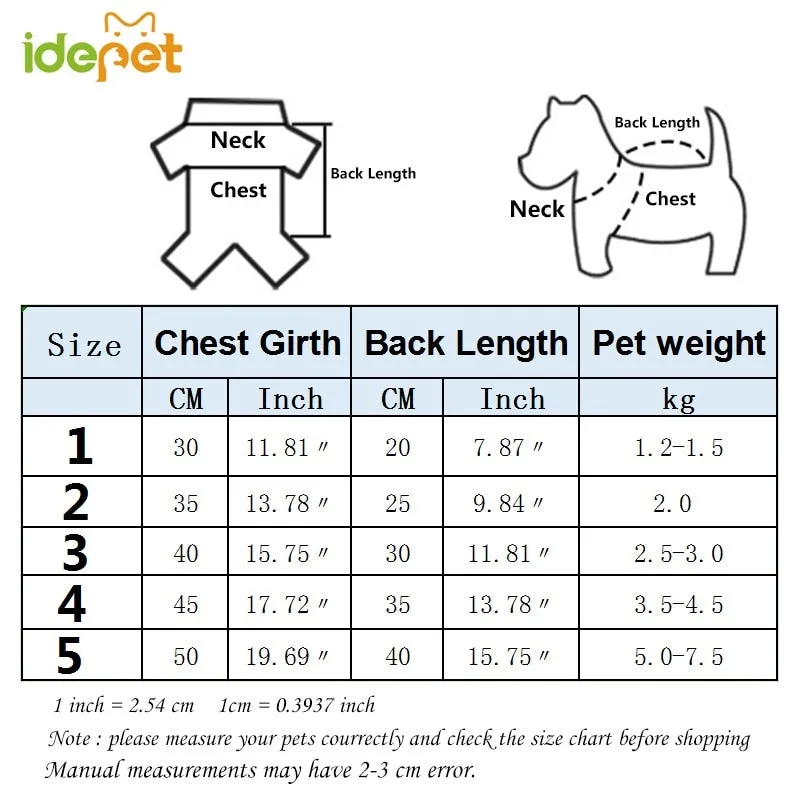 Denim Coat Jeans Costume Chihuahua Poodle