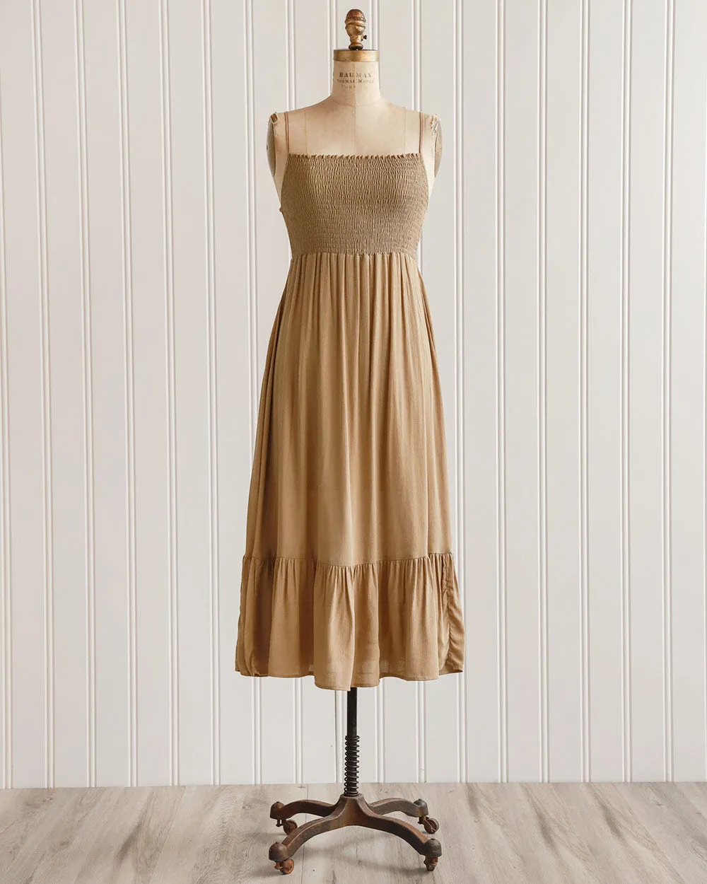 Desert Passage Smocked Dress
