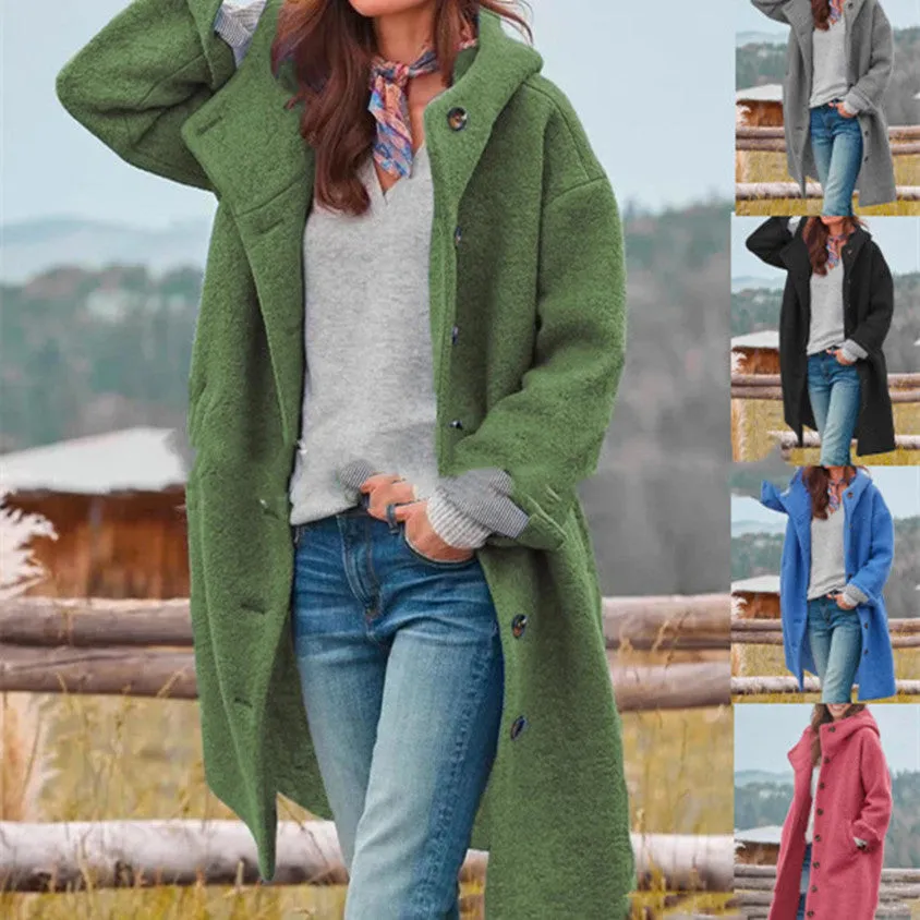 Evelyn™ | Thickened Tweed Trench Coat for Women