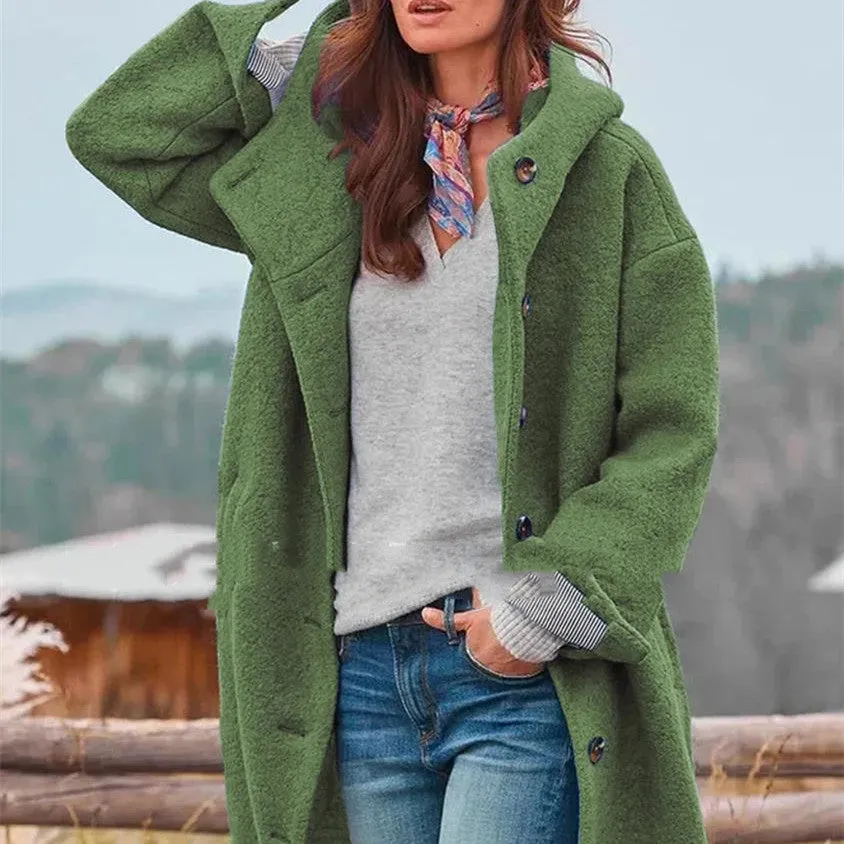 Evelyn™ | Thickened Tweed Trench Coat for Women