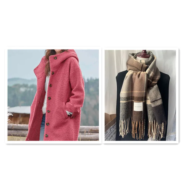 Evelyn™ | Thickened Tweed Trench Coat for Women