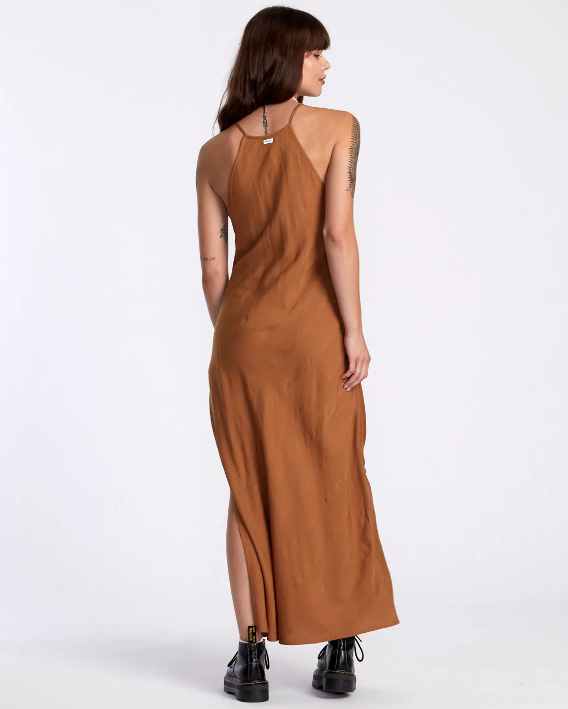 Exile Midi Sun Dress - Camel