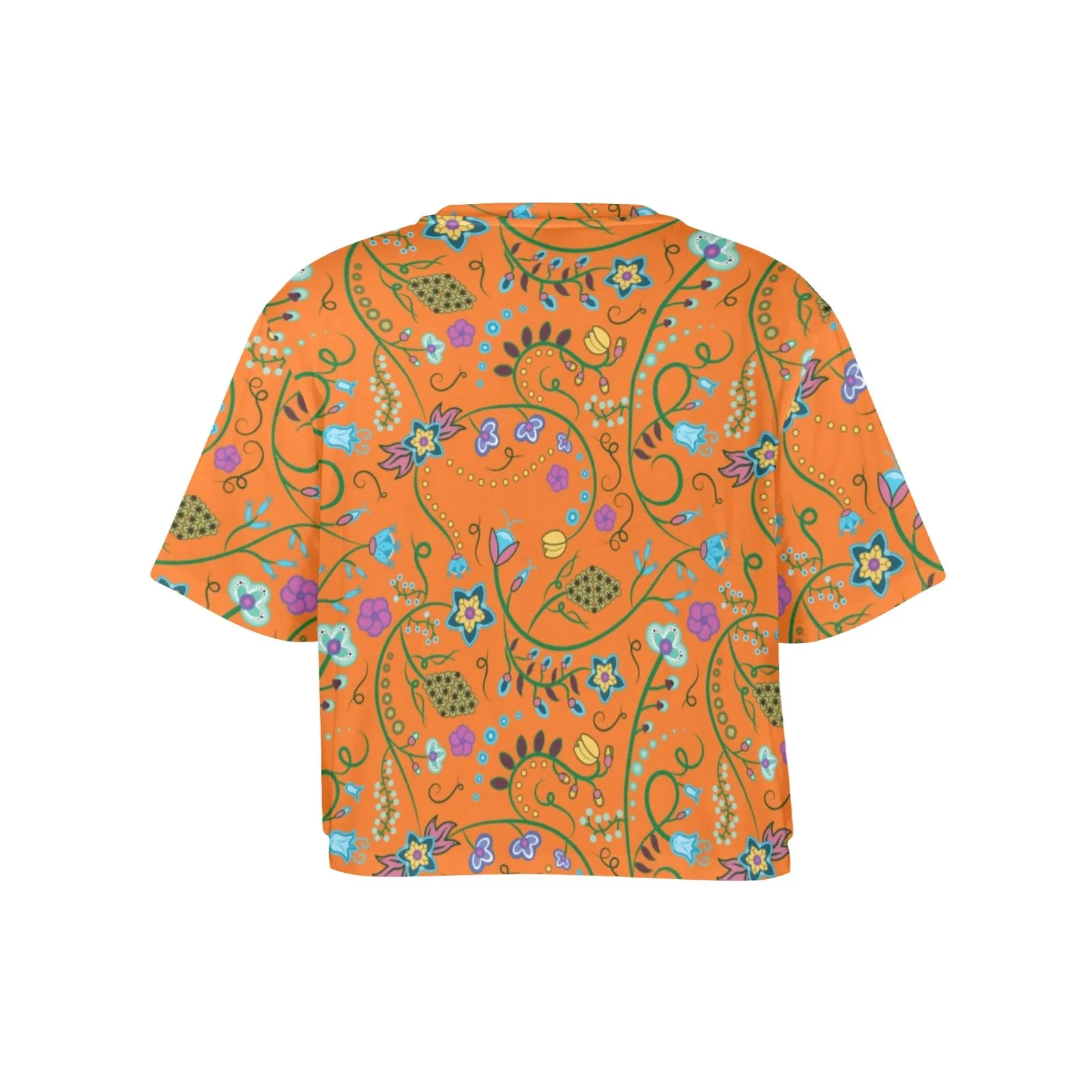 Fresh Fleur Carrot Women's Cropped T-shirt