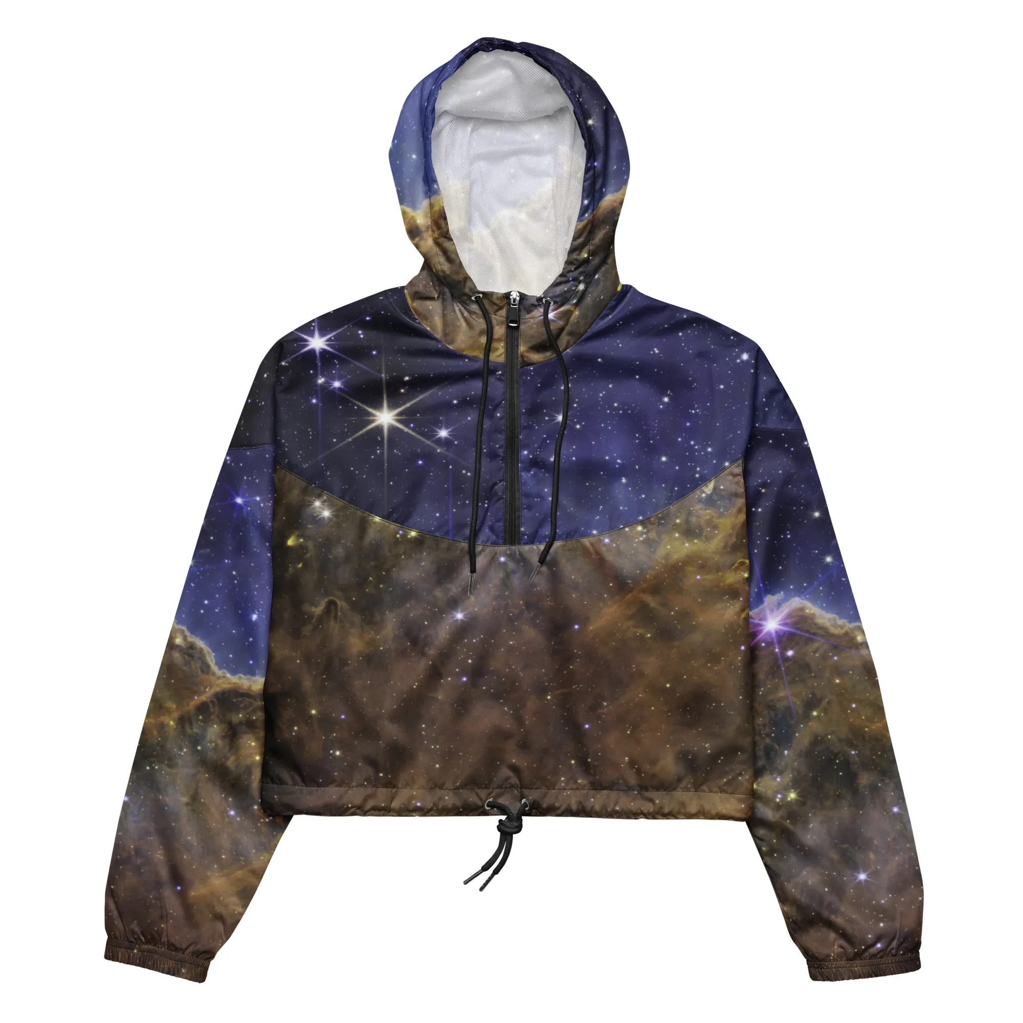 Galaxy Women’s cropped windbreaker