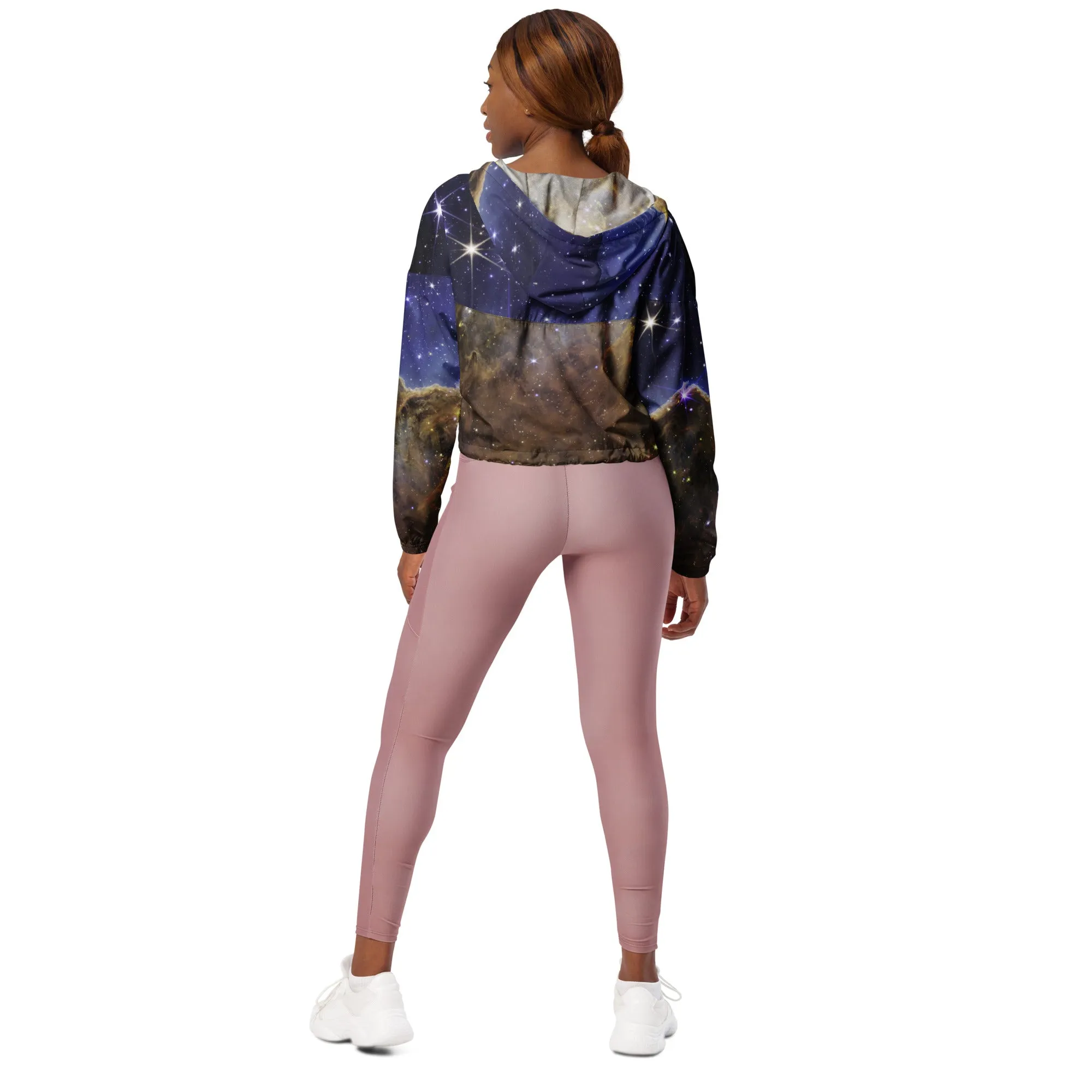Galaxy Women’s cropped windbreaker