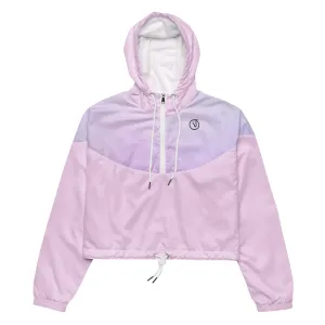 Humble Sportswear™ Women’s Selago Pink Cropped Windbreaker
