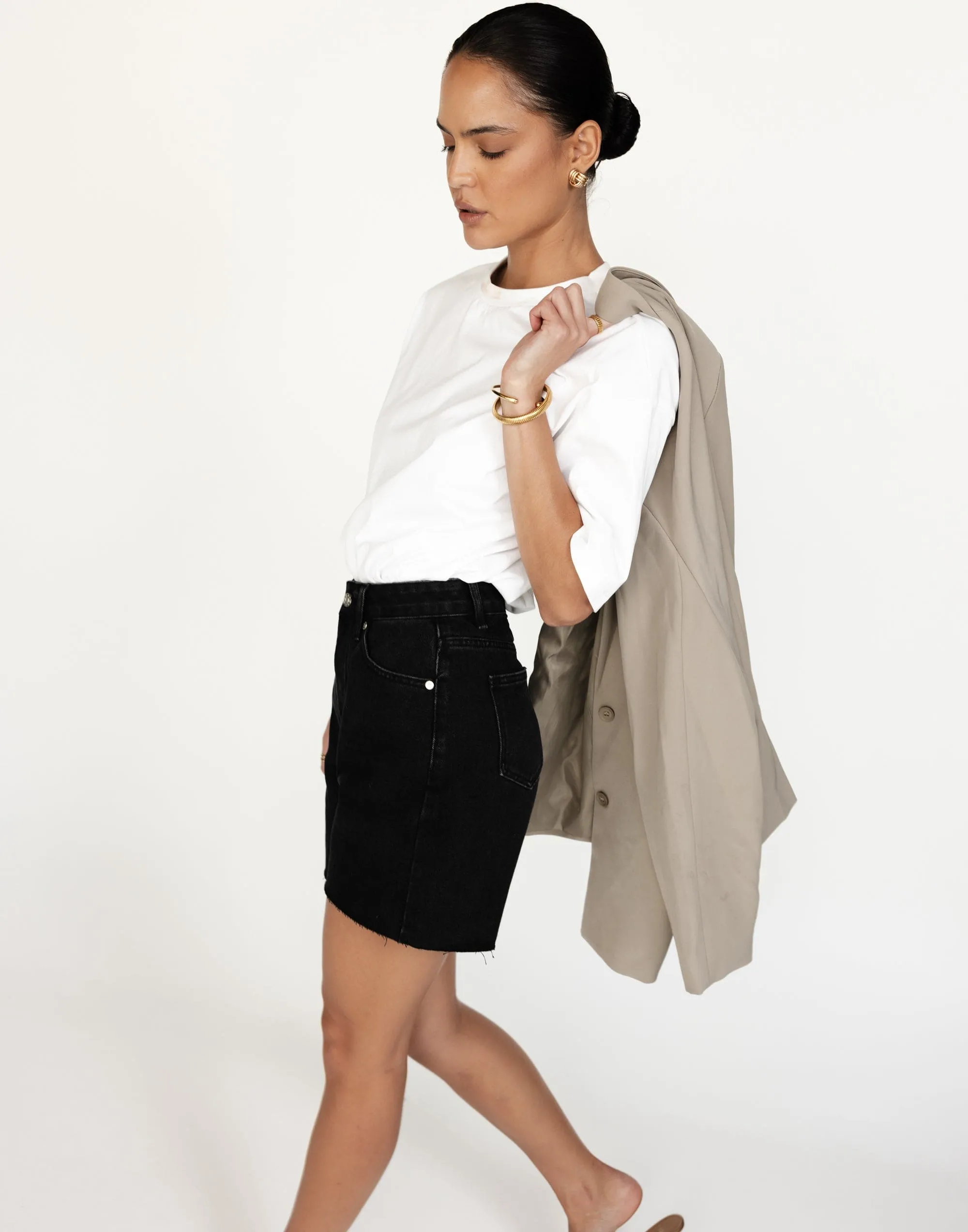 Jordan Denim Shorts (Vintage Black)