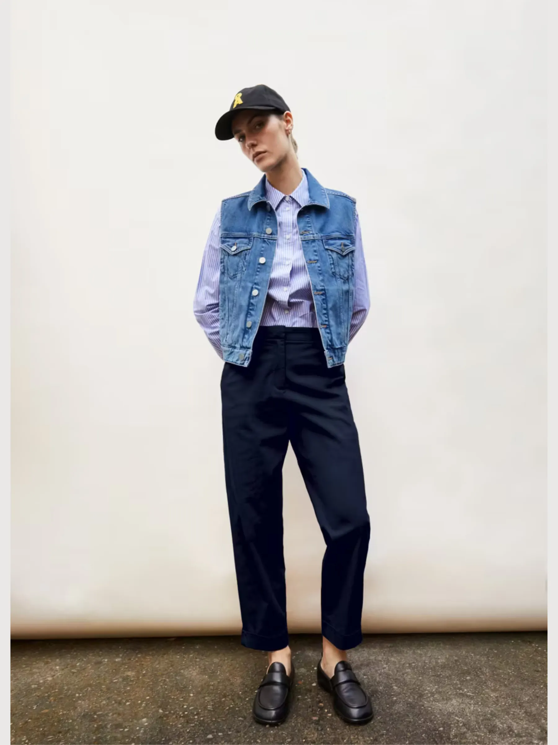 Kaadwi Night sky Trousers Woman |  Armedangels
