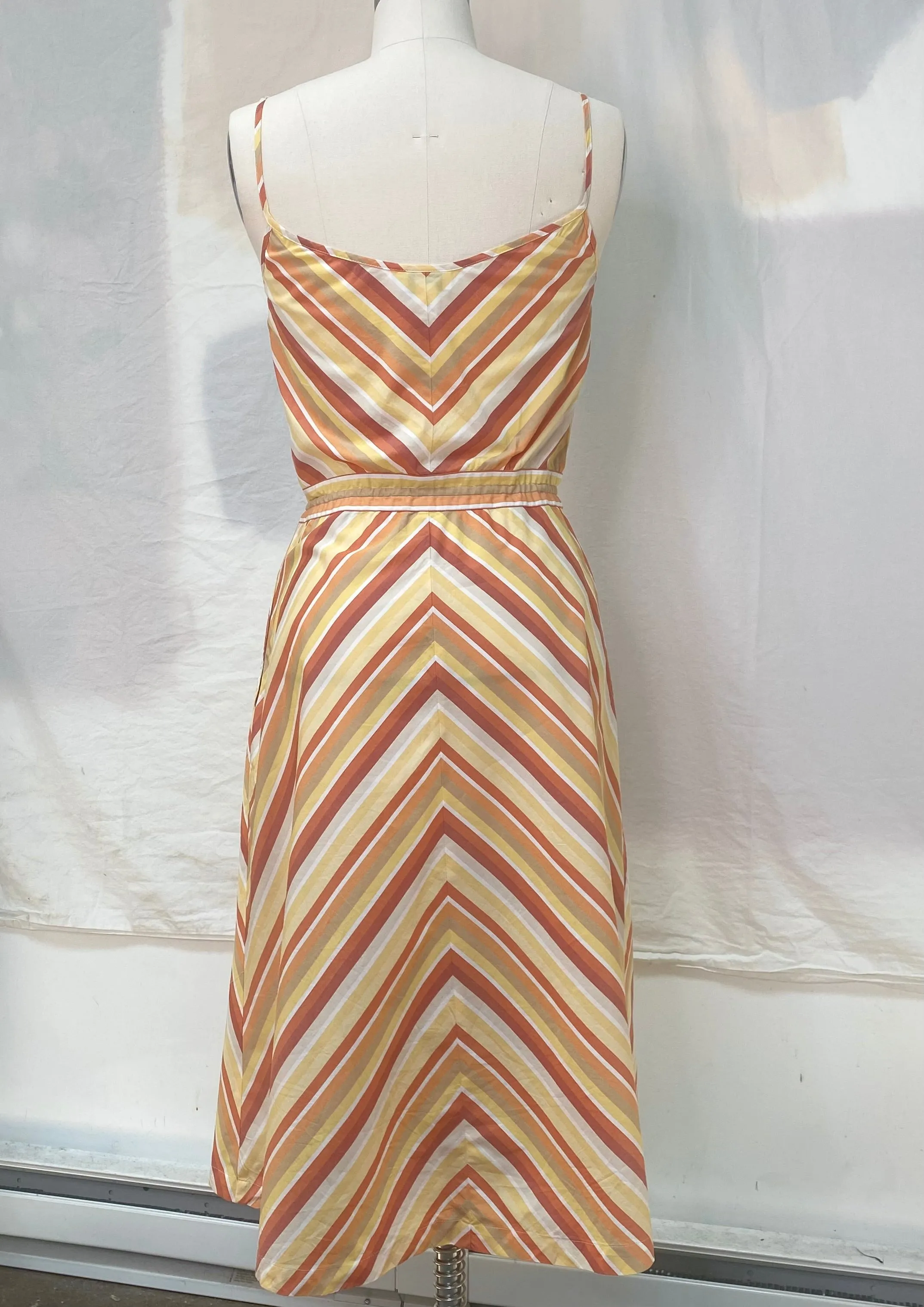Loft striped sundress