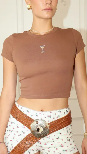 Martini Mini Tee Cocoa