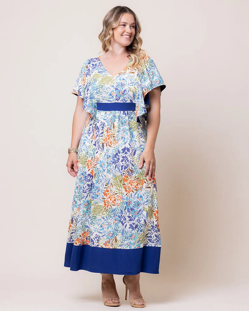 Mediterranean Breeze Boho Maxi Dress - Sale!