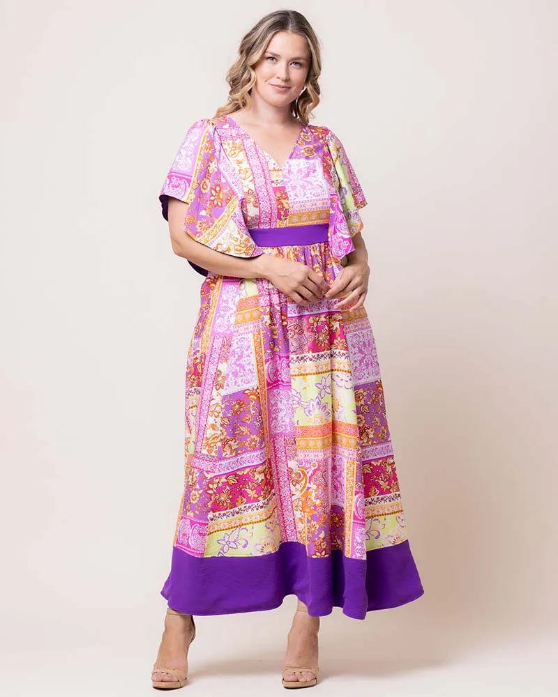 Mediterranean Breeze Boho Maxi Dress - Sale!