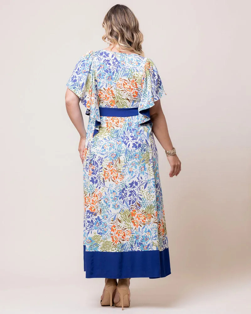 Mediterranean Breeze Boho Maxi Dress - Sale!