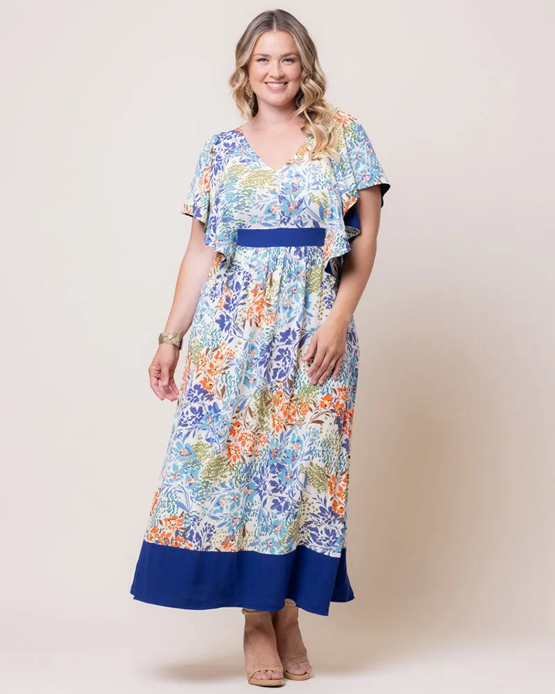 Mediterranean Breeze Boho Maxi Dress - Sale!