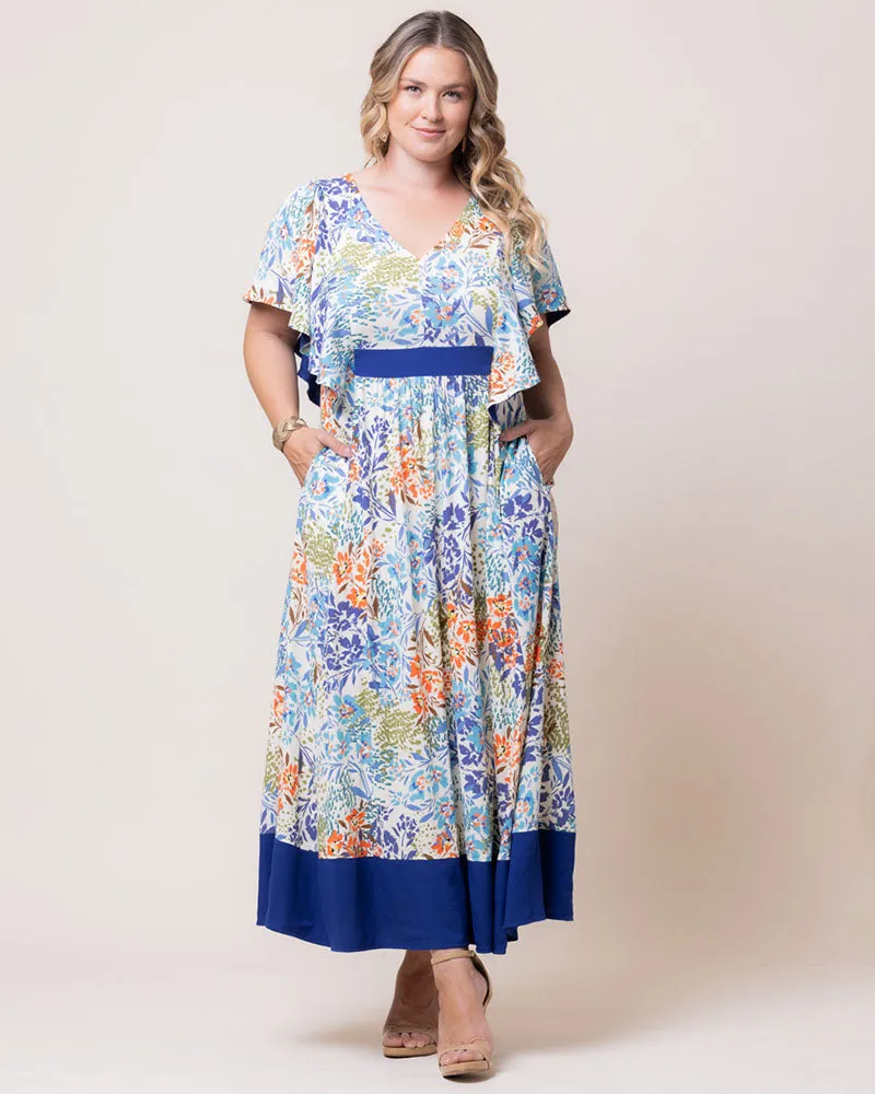Mediterranean Breeze Boho Maxi Dress - Sale!