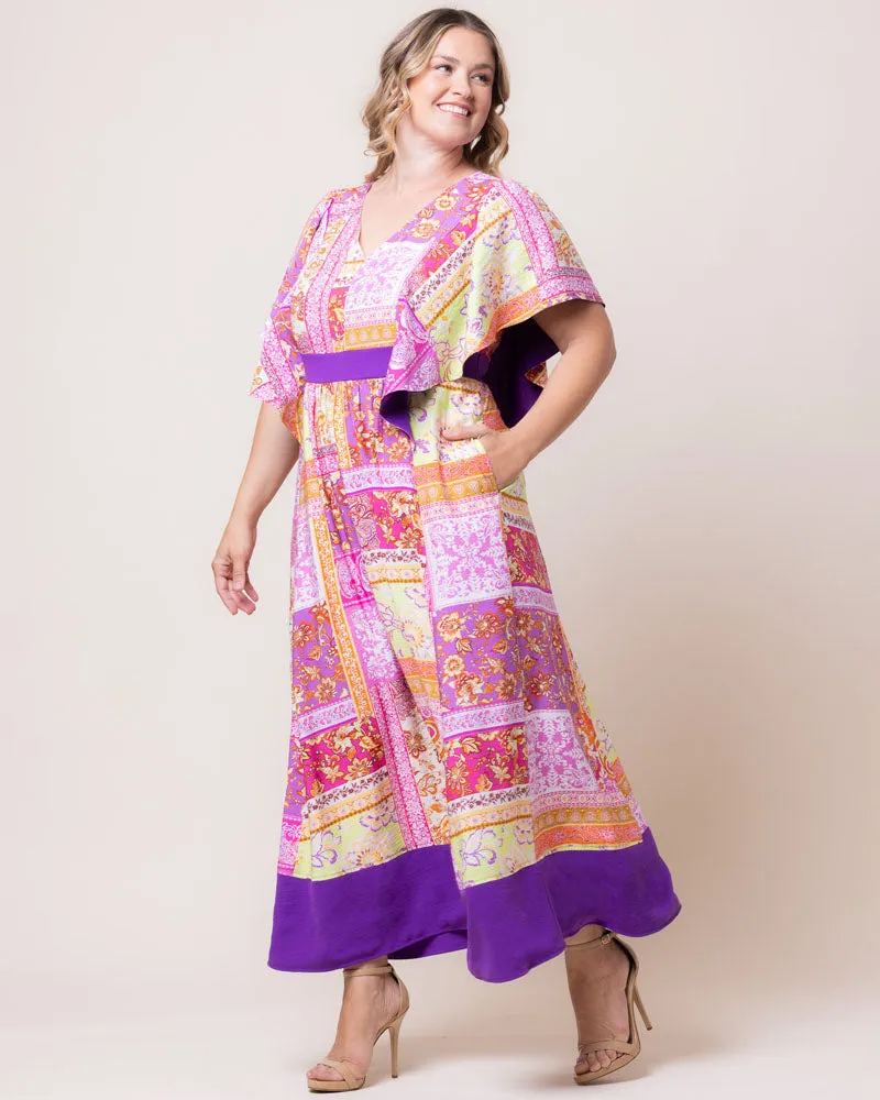Mediterranean Breeze Boho Maxi Dress - Sale!