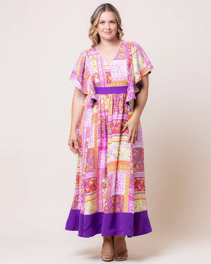 Mediterranean Breeze Boho Maxi Dress - Sale!