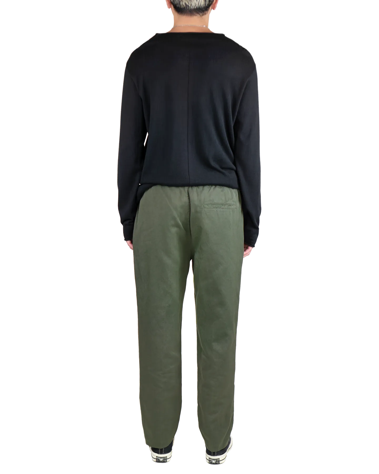 Men's Cotton Linen Pant in Olive