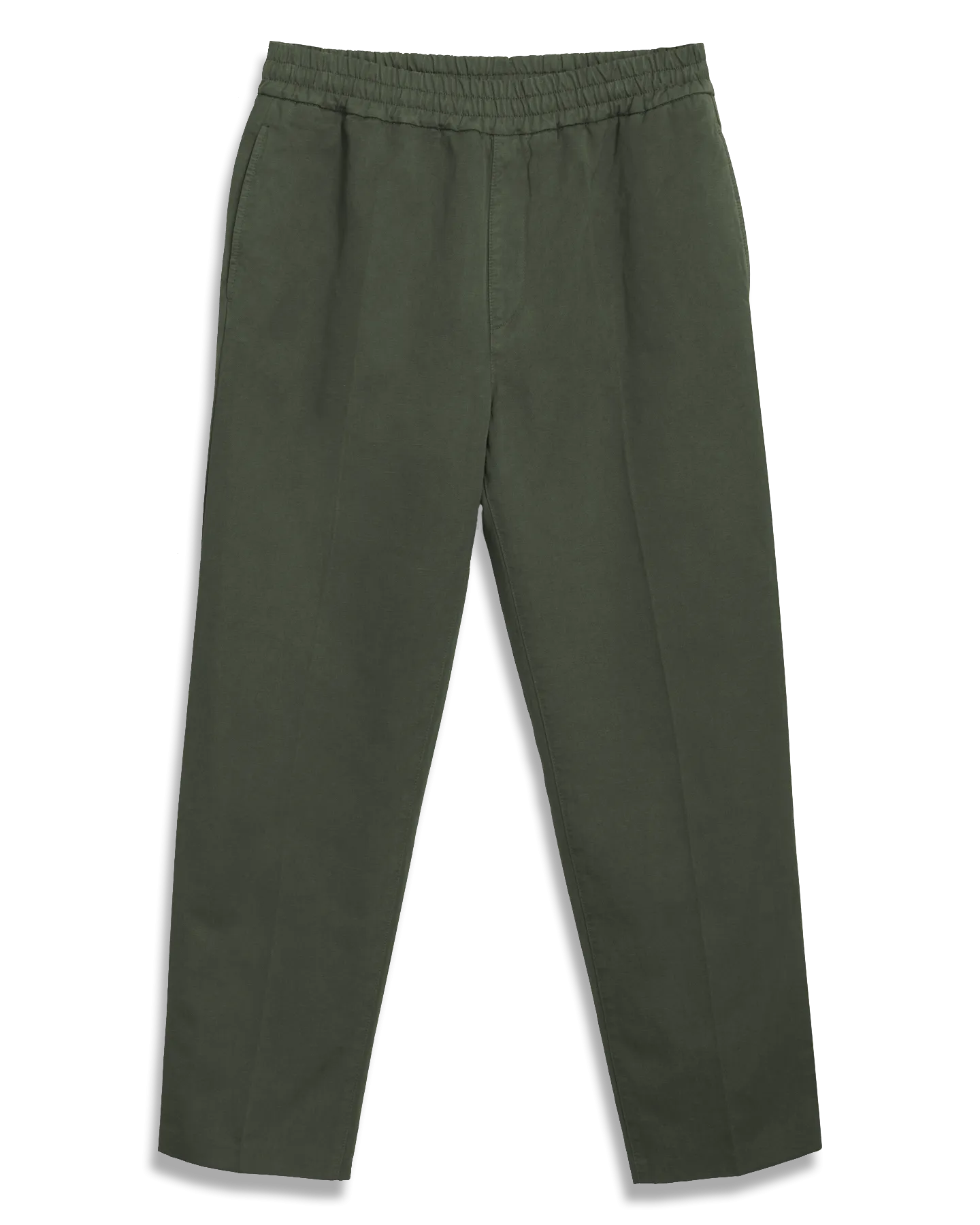 Men's Cotton Linen Pant in Olive