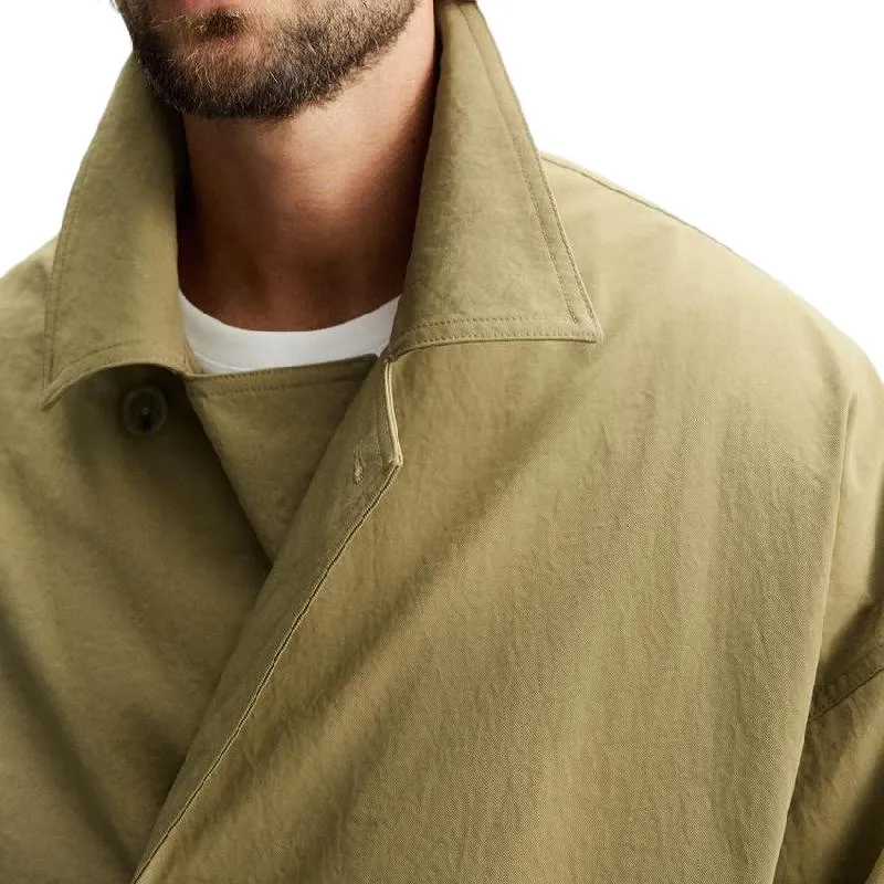 Men's Fashionable Lapel Short Windbreaker Jacket 01511907F