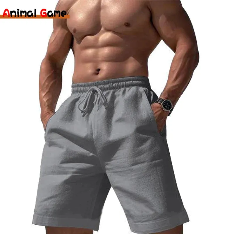 Men's Linen Shorts