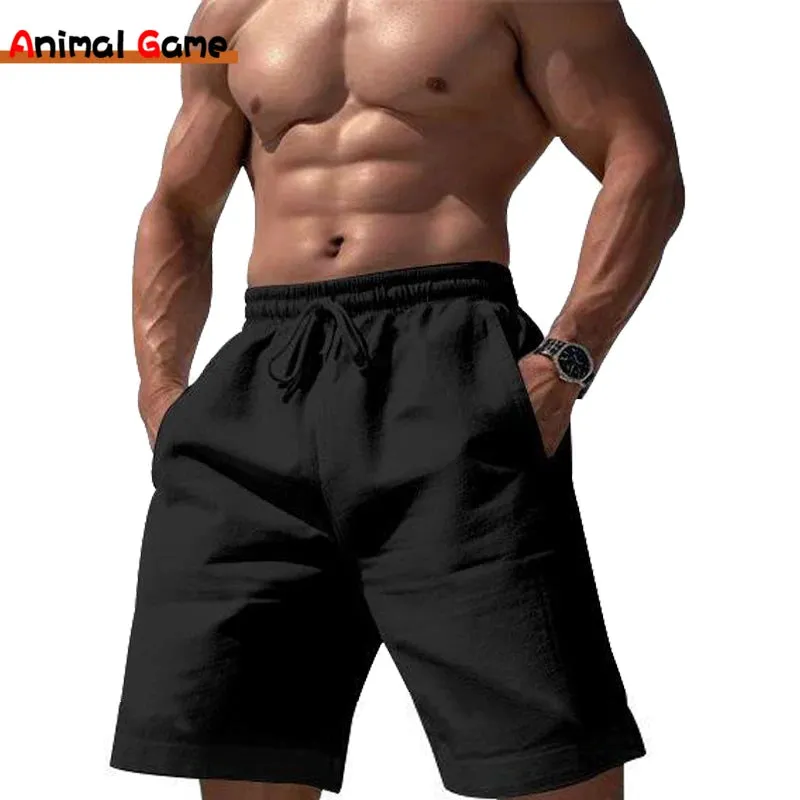 Men's Linen Shorts
