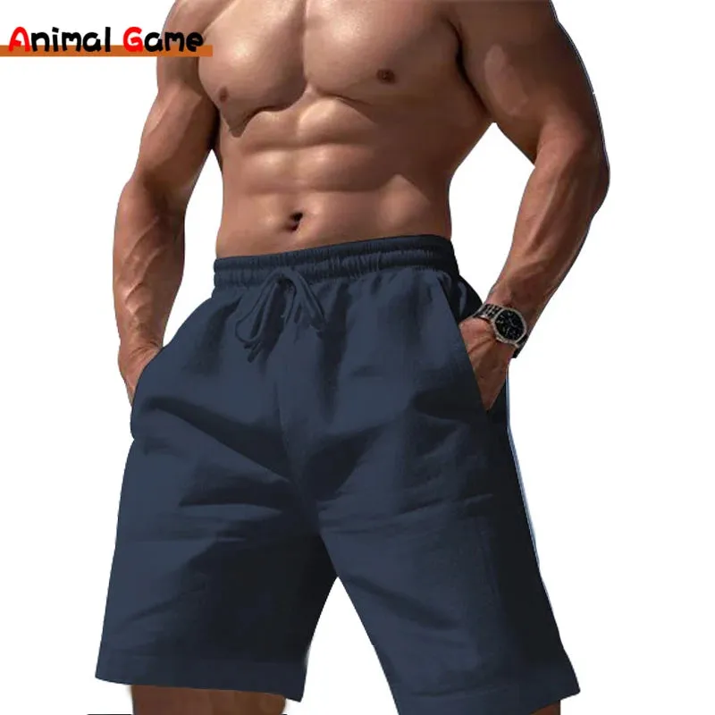 Men's Linen Shorts