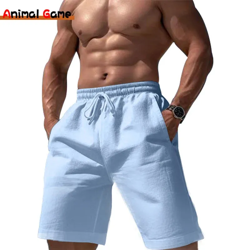Men's Linen Shorts