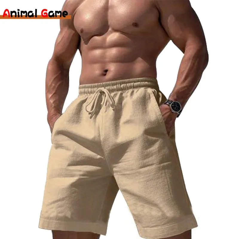 Men's Linen Shorts