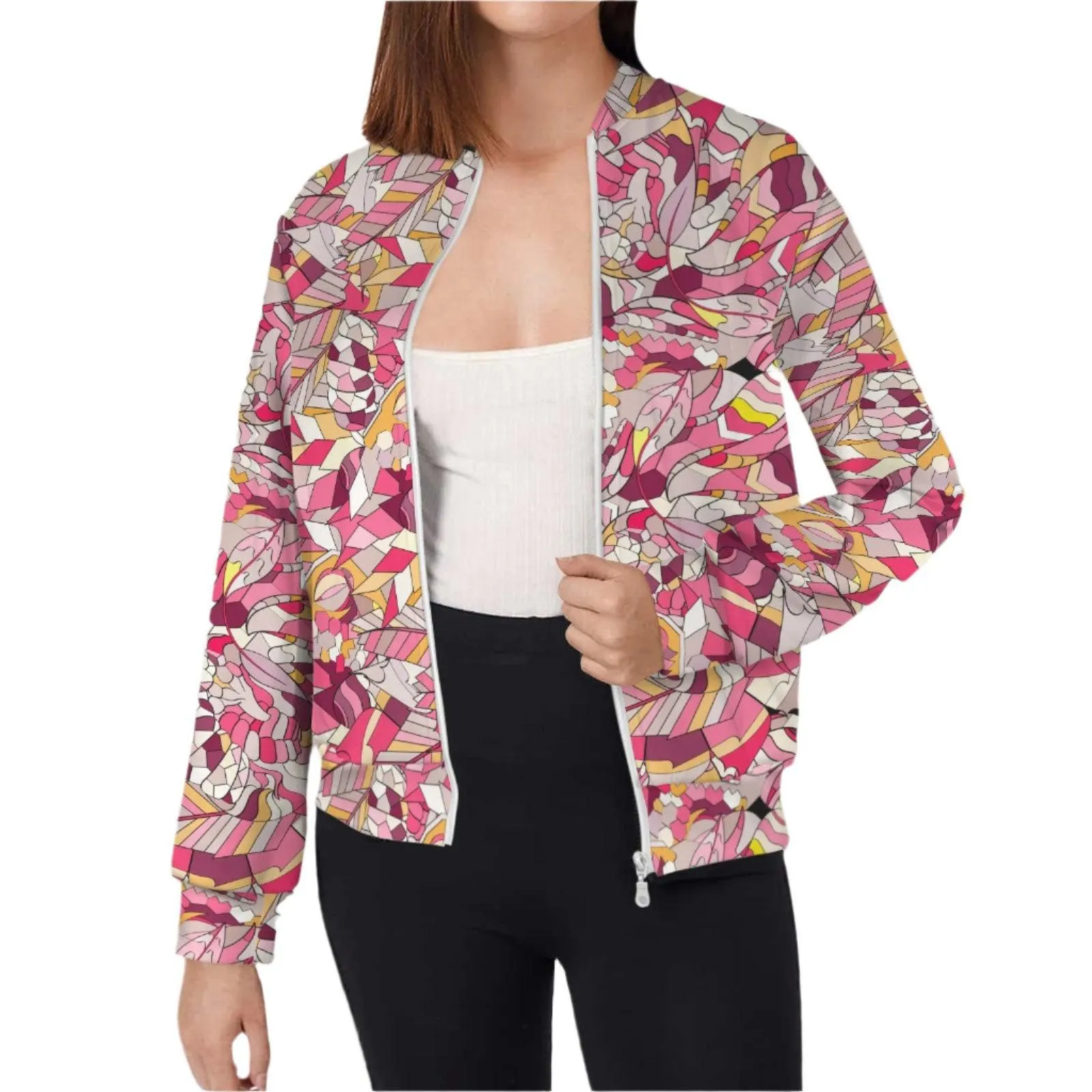 Perl Casual Lightweight Bomber Jacket
