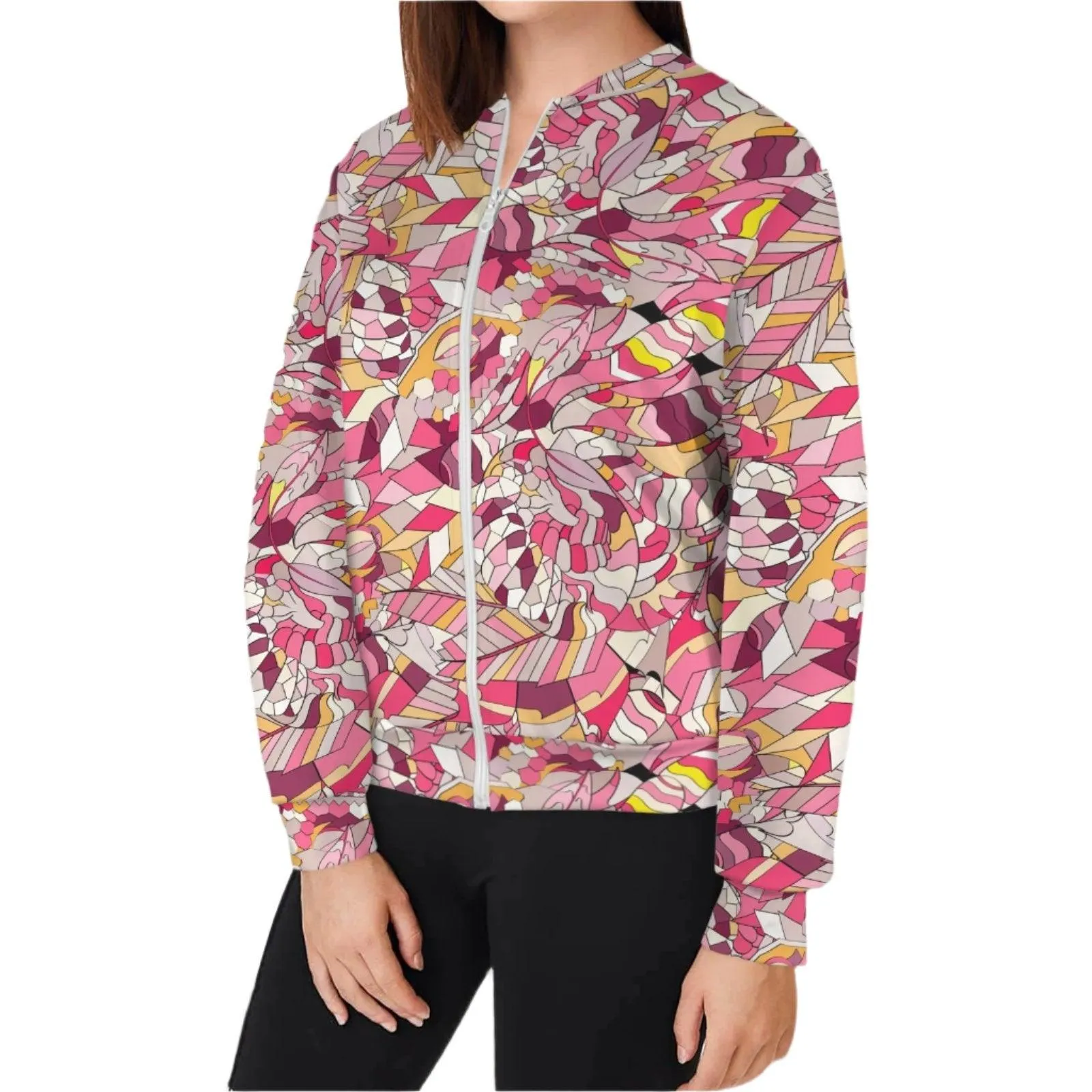 Perl Casual Lightweight Bomber Jacket
