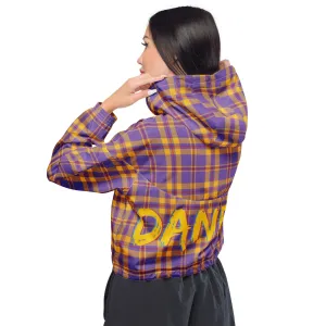 Plaid Women’s cropped windbreaker