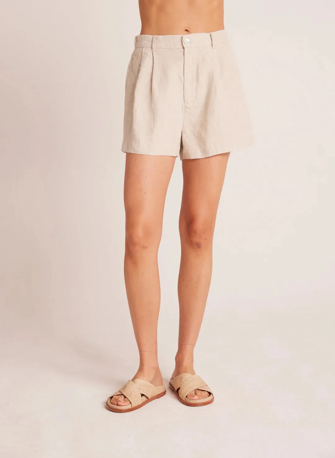 Pleat Front Trouser Short