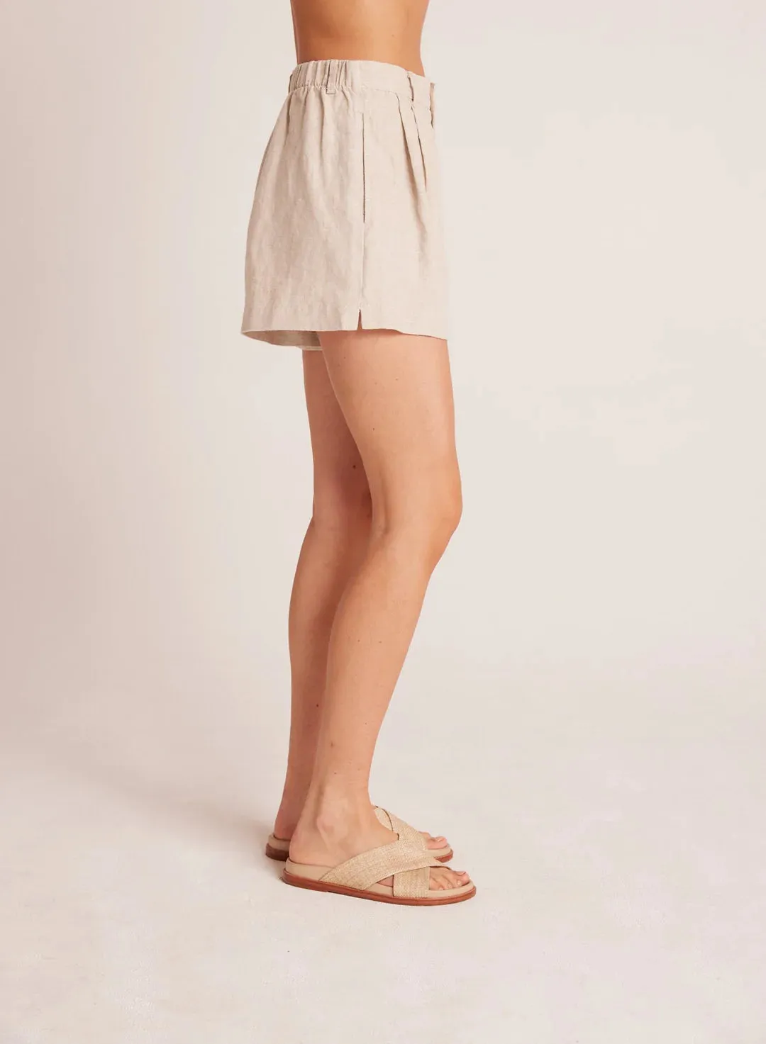 Pleat Front Trouser Short