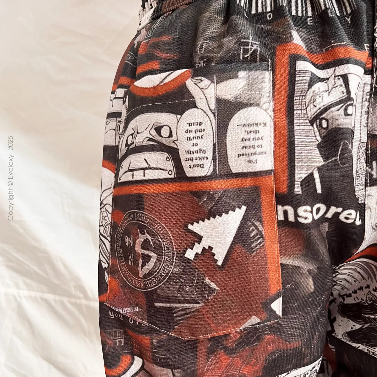 Random Comic StreetWear Jogger Breathable Casual Harem Pants for Men & Women