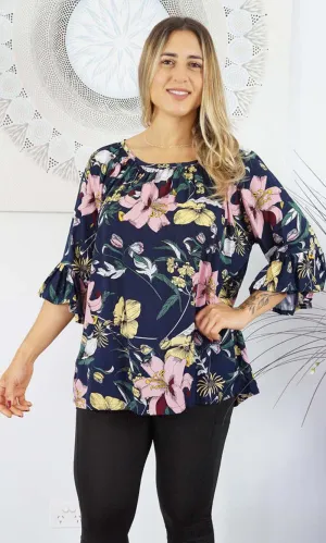 Rayon Capri Top Flemington, More Colours