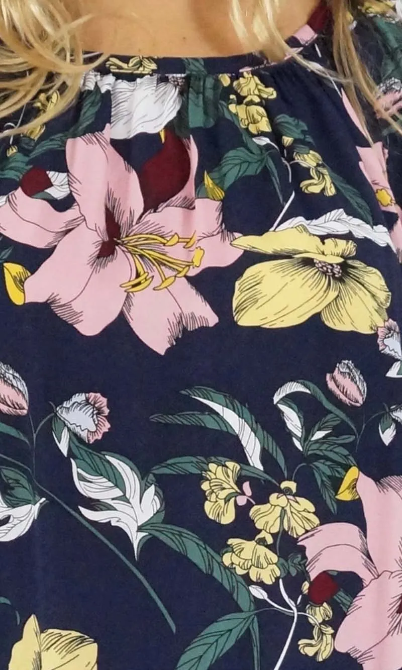 Rayon Capri Top Flemington, More Colours